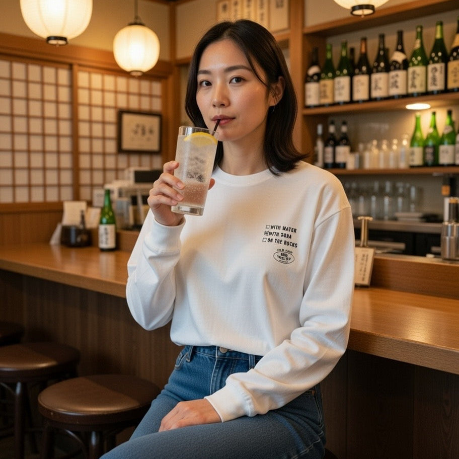WITH SODA L/S T-shirt