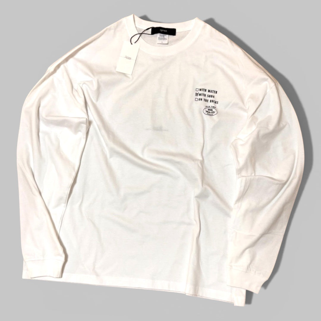 WITH SODA L/S T-shirt