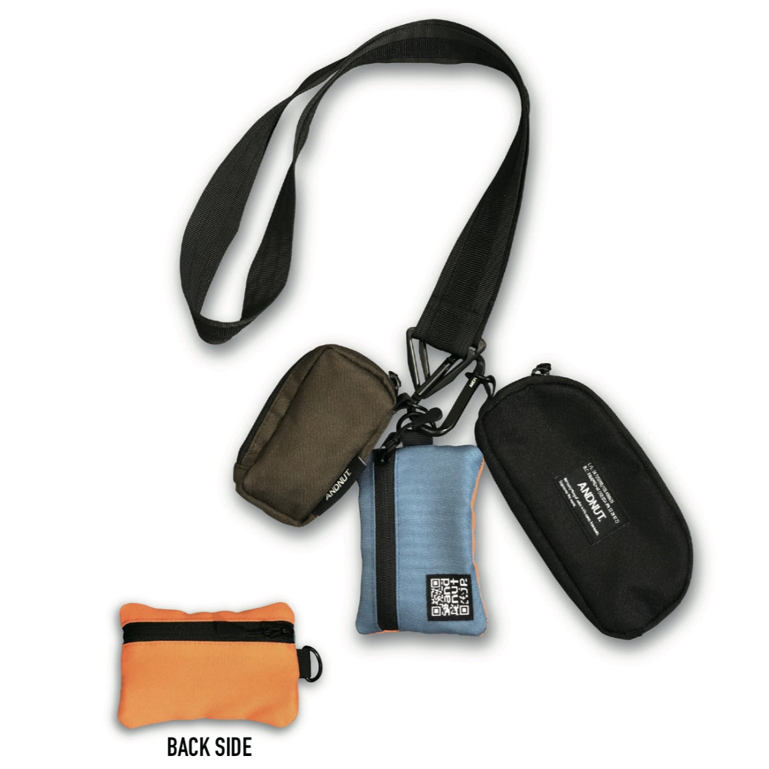 THREE POUCHES SHOULDER
